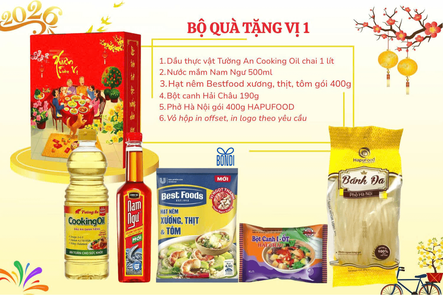 Hộp quà Tết – 10 Set quà tinh tế gửi gắm lời chúc năm mới ý nghĩa 1 Quà Tết Cao Cấp-1