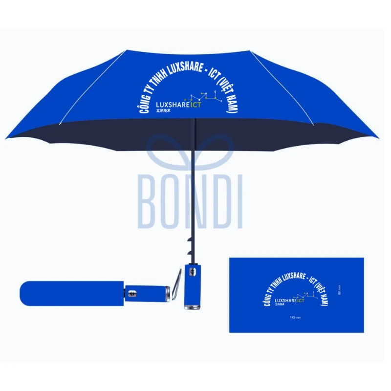 Ô Dù Quà Tặng In Logo - Quà Tặng Doanh Nghiệp Ý Nghĩa & Thiết Thực 13 Bản vẽ thiết kế maquet 2D ô dù quà tặng in logo công ty Luxshare