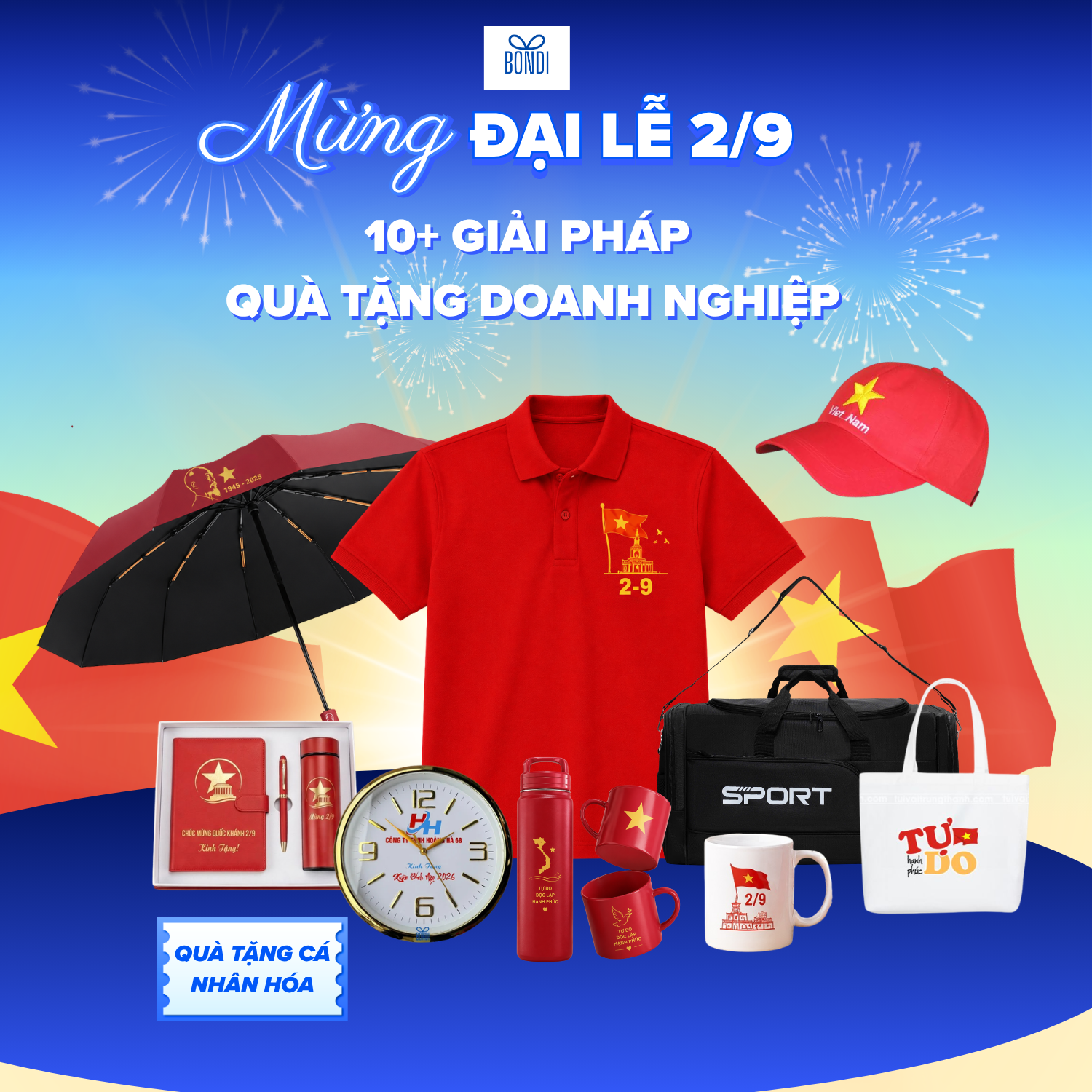 Quà tặng Quốc Khánh 2/9