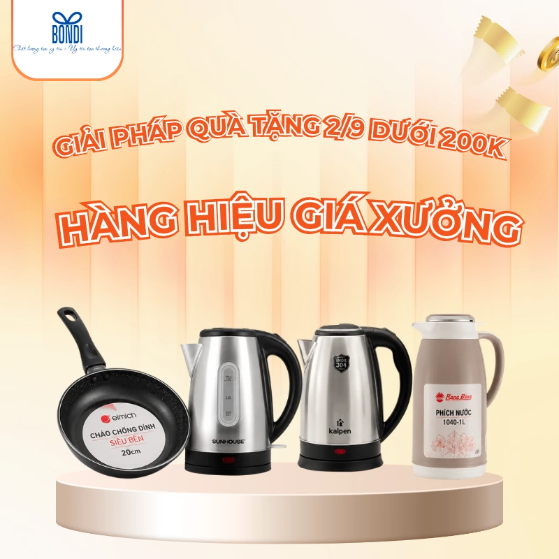 Quà tặng 2/9 dưới 200k