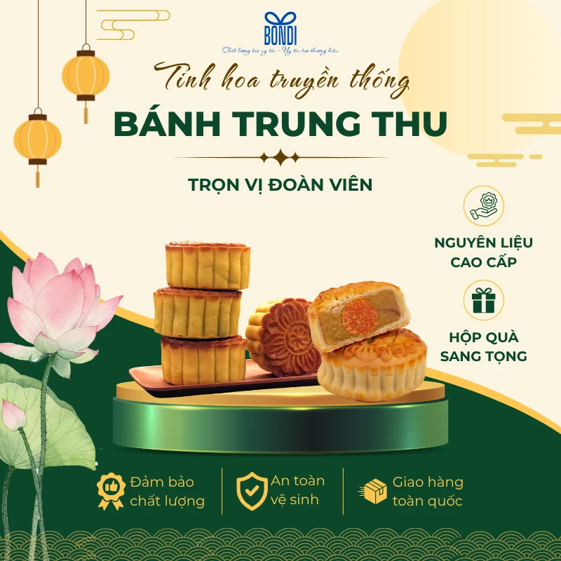 Set bánh trung thu cao cấp