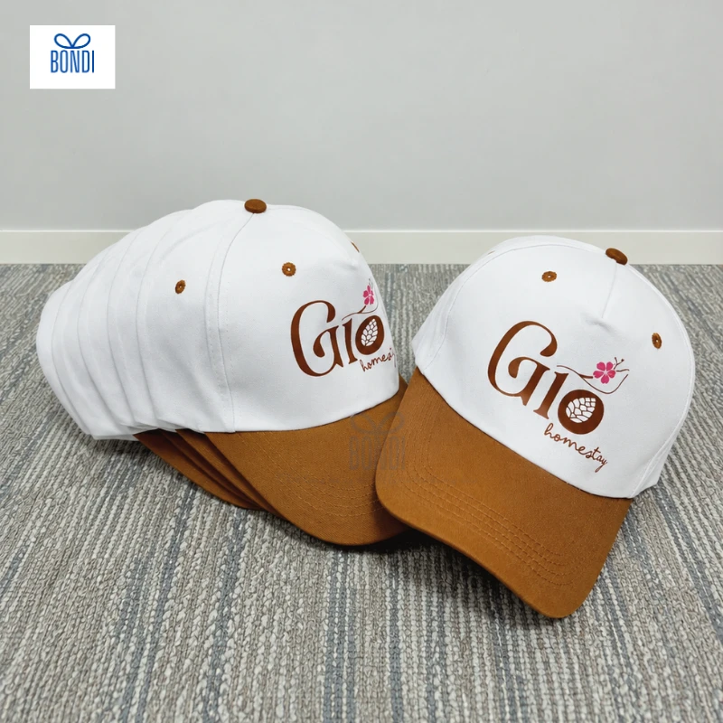 Mũ in, thêu logo