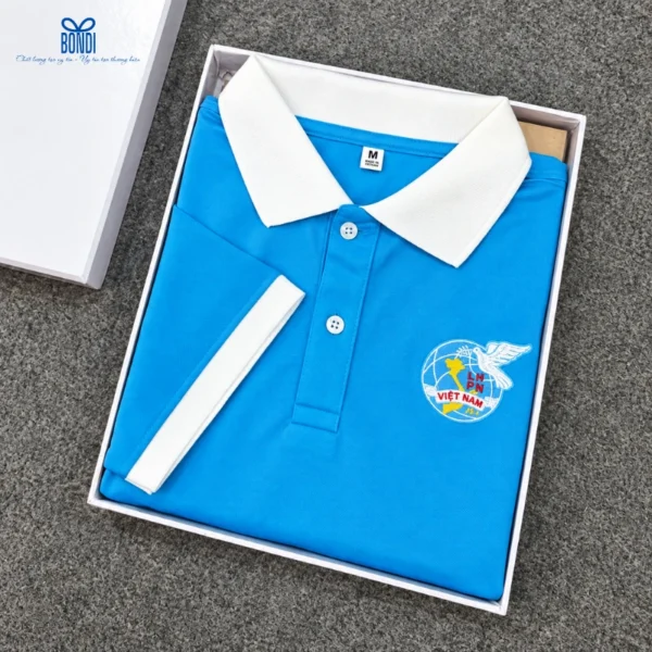 Mẫu Áo Thun Đồng Phục Hội Phụ Nữ Việt Nam Chuẩn Đẹp, Giá Xưởng 5 Áo thun đồng phục hội phụ nữ Việt Nam