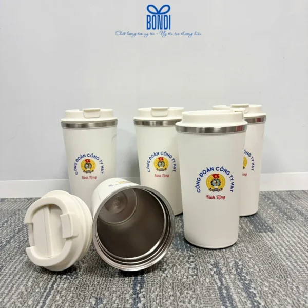 Bình nước in logo quà tặng công đoàn