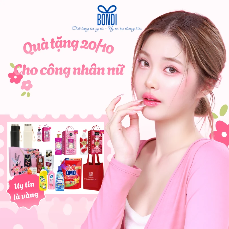 Quà tặng 20/10 cho công nhân nữ