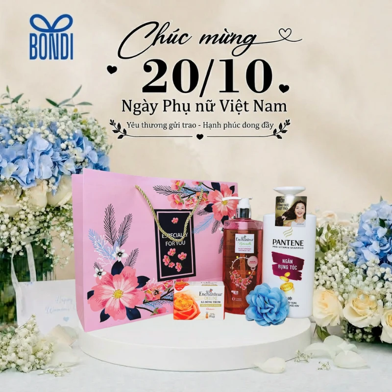Set quà dầu gội sữa tắm