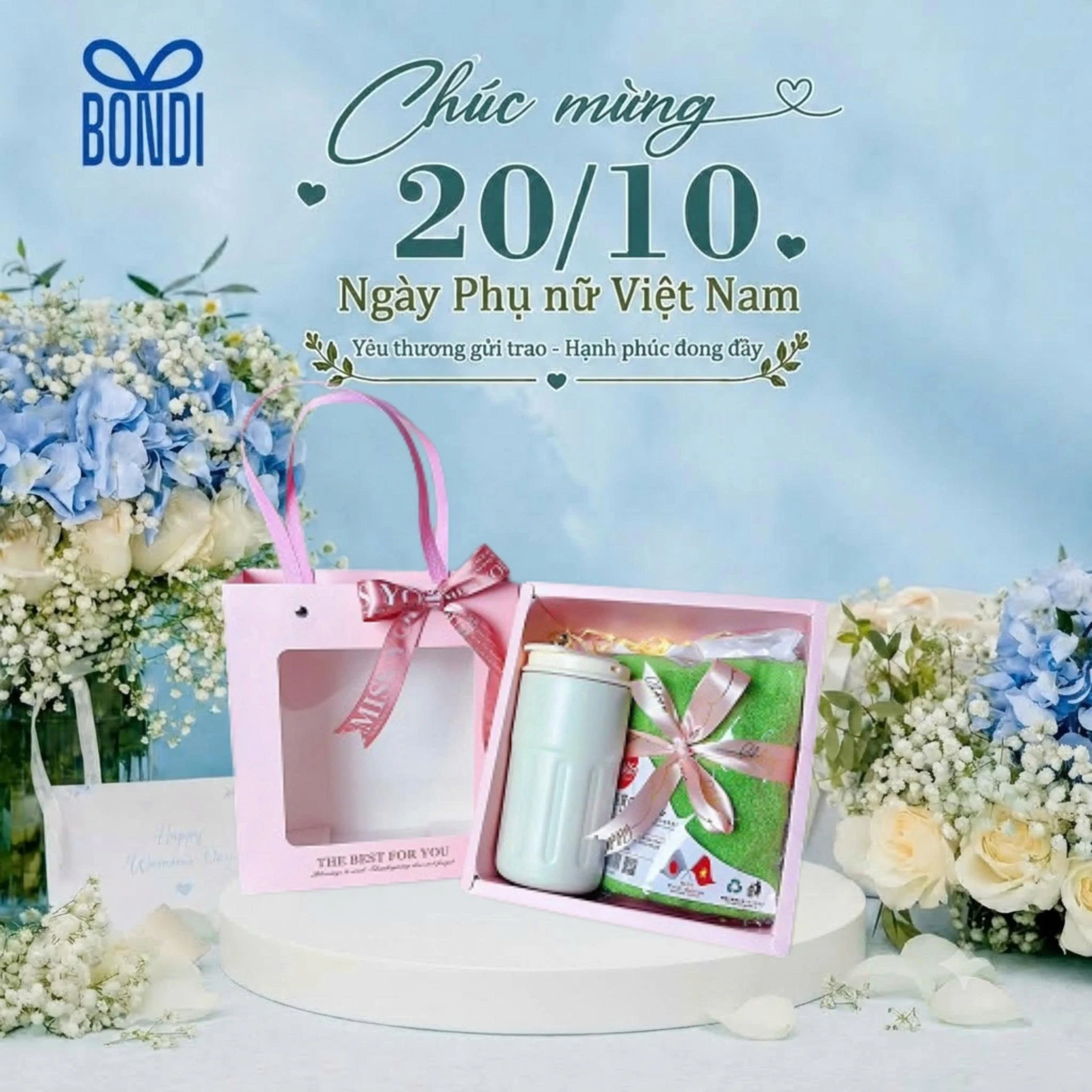 Quà Tặng 20-10 Cho Nhân Viên Nữ Thiết Thực In Ấn Theo Yêu Cầu 6 Quà tặng 20-10 cho nhân viên