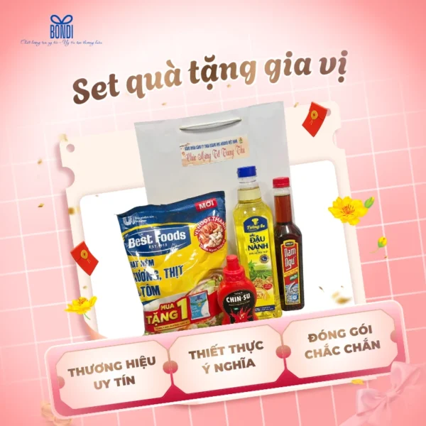 Set quà tặng gia vị
