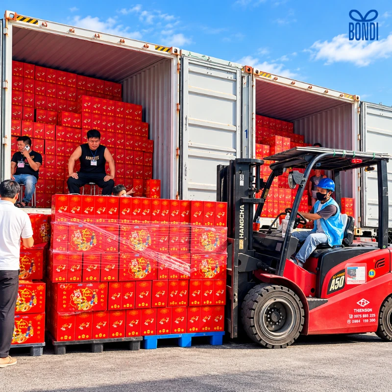 Cung cấp quà Tết khu công nghiệp Bắc Ninh