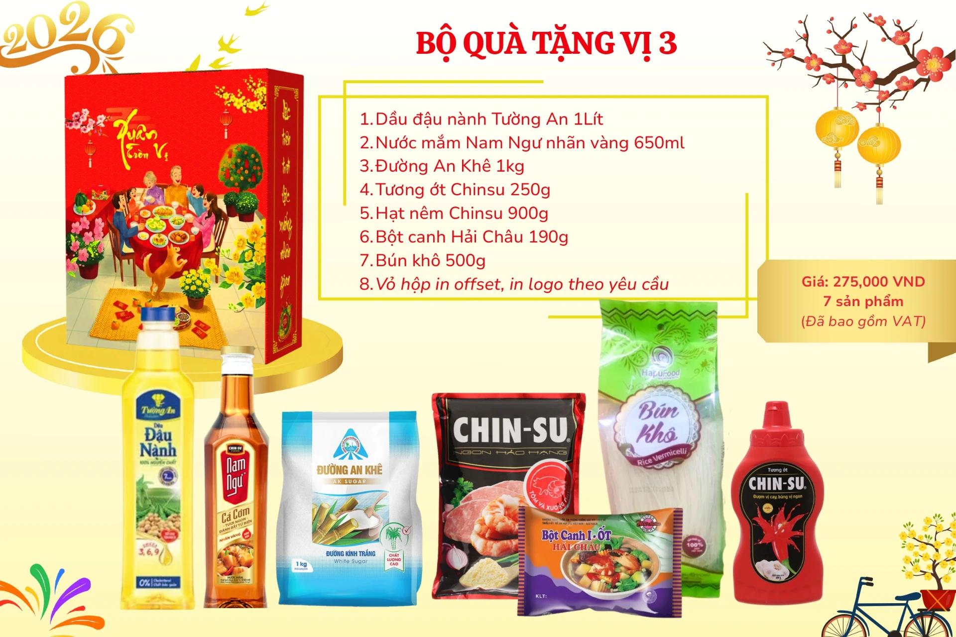 Quà Tết Cho Công Nhân Viên: Chọn Sao Cho Trúng Tâm Lý Với Ngân Sách Chỉ Từ 100.000đ? 11 mẫu set quà tết gia vị